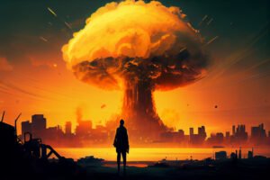 Nuclear Explosion In A City
