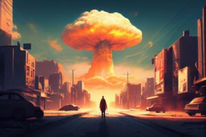 Nuclear Explosion In A City