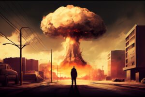 Nuclear Explosion In A City