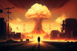 Nuclear Explosion In A City